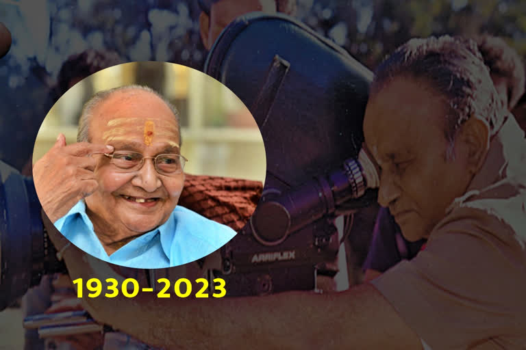 kalatapaswi k viswanath passes away  legendary director kalatapaswi k viswanath  legendary director kalatapaswi k viswanath movies  legendary director kalatapaswi k viswanath no more  ಶಂಕರಾಭರಣಂ ಬಿಡುಗಡೆಯಾದ ದಿನದಂದೇ ಕಣ್ಮಚ್ಚಿದ ದಿಗ್ಗಜ  ತೆಲುಗು ಚಿತ್ರರಂಗಕ್ಕೆ ಮತ್ತೊಂದು ದೊಡ್ಡ ಆಘಾತ  ಕಲಾತಪಸ್ವಿ ಕಾಶಿನಾಥುಣಿ ವಿಶ್ವನಾಥ್ ನಿಧನ  ಅಪೋಲೋ ಆಸ್ಪತ್ರೆಯಲ್ಲಿ ಚಿಕಿತ್ಸೆ  ತೆಲುಗು ಚಿತ್ರರಂಗಕ್ಕೆ ದೊಡ್ಡ ಆಘಾತ  ಕಲಾತಪಸ್ವಿ ಎಂದೇ ಖ್ಯಾತಿ ಪಡೆದಿದ್ದ ದಿಗ್ಗಜ ನಿರ್ದೇಶಕ  ವಯೋಸಹಜ ಸಮಸ್ಯೆಯಿಂದ ಬಳಲುತ್ತಿದ್ದ ವಿಶ್ವನಾಥ್​ ಜುಬಿಲಿ ಹಿಲ್ಸ್‌ನ ಅಪೋಲೋ ಆಸ್ಪತ್ರೆ  ದಿಗ್ಗಜ ನಿರ್ದೇಶಕ ವಿಶ್ವನಾಥ್​ ನಡೆದು ಬಂದ ಹಾದಿ