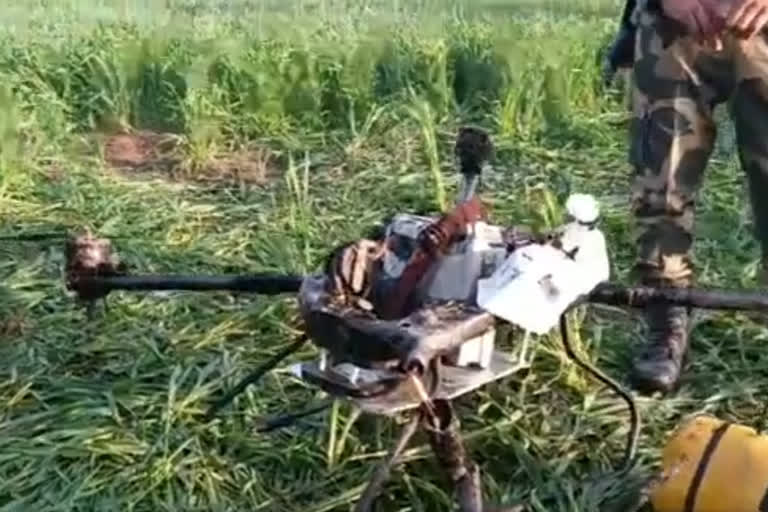 Pakistan drone shot down by BSF along Punjab border
