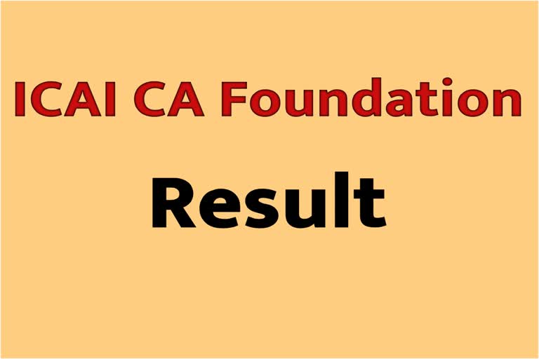 ICAI CA Foundation Results Today