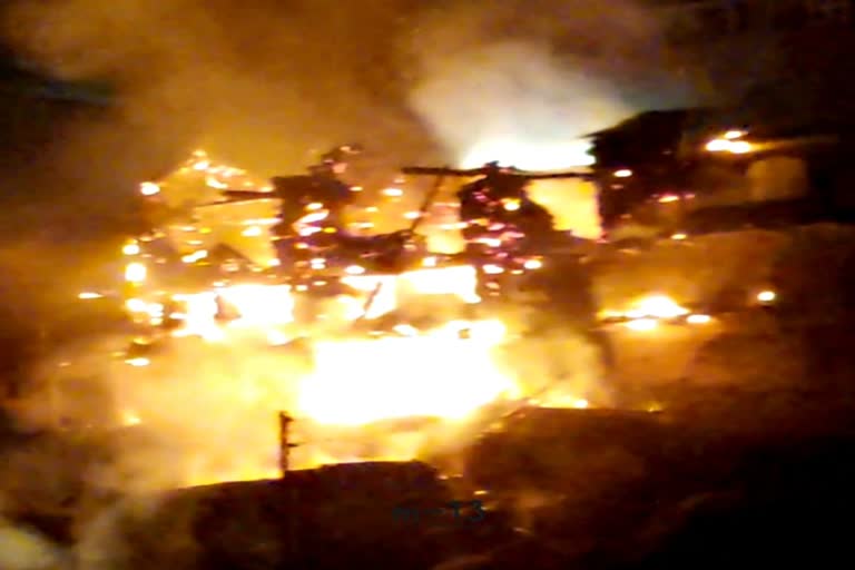 Fire incident in Shimla