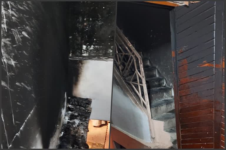 Fire incident at KGF Babu sister house