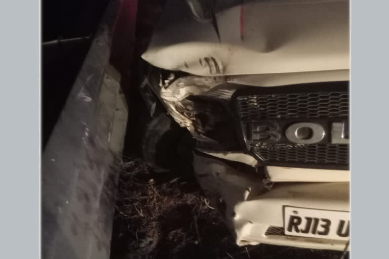 Car hit bike in Sriganganagar, two youth died in the accident