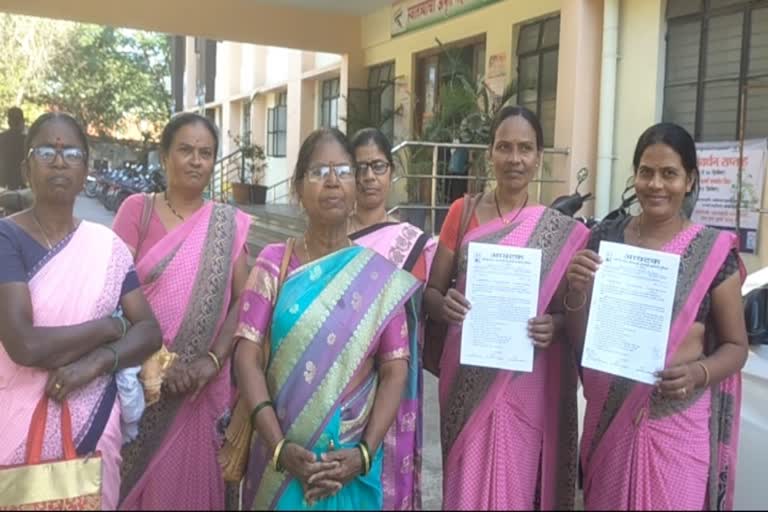 Anganwadi workers Declare strike