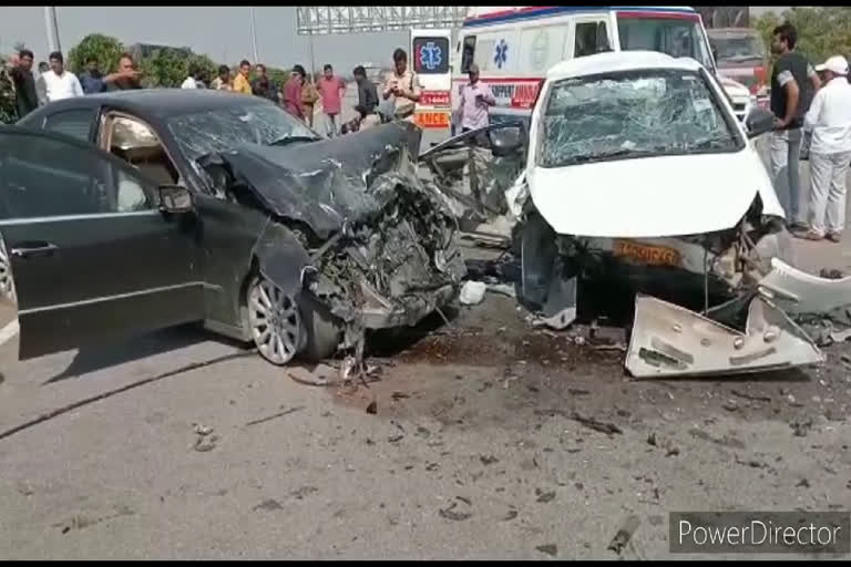 Road accident on Keesara ORR