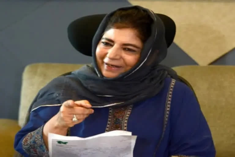 The Peoples Democratic Party led by Mehbooba Mufti said the administration's "massive eviction" drive is in full swing with the objective of reclaiming State land by evicting the "so-called encroachers".