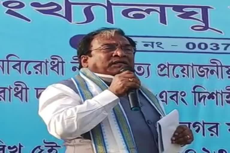 Jay Prakash Majumdar attacks Suvendu Adhikari from Durgapur programme