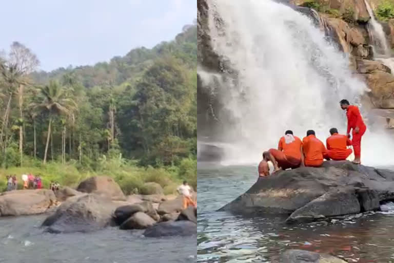 youth missing in Muthirapuzha river Idukki  Muthirapuzha river Idukki  Hyderabad native youth missing in Muthirapuzha  മുതിരപ്പുഴയാറില്‍ കാല്‍വഴുതി വീണ ഹൈദരാബാദ് സ്വദേശി  വിനോദ സഞ്ചാരത്തിനെത്തിയ കോതപ്പേട്ട് സ്വദേശി