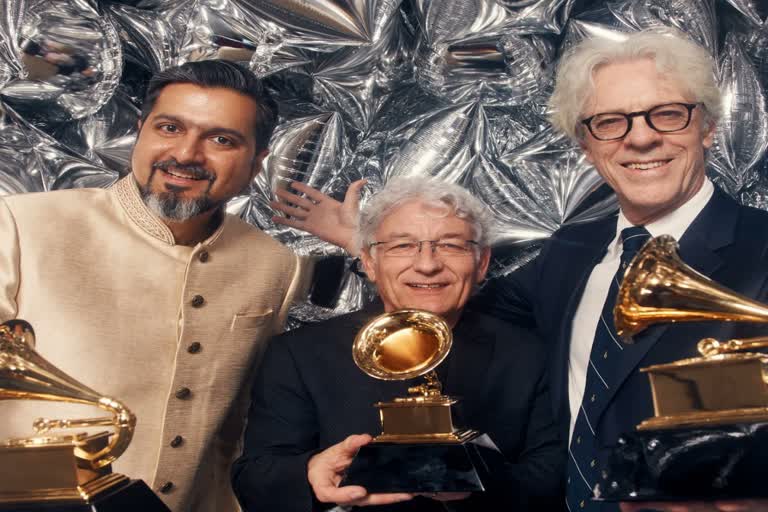 Ricky Kej  Indian music composer Ricky Kej  Ricky Kej wins third Grammy Award  Divine Tides  65 grammy award  music award  Ricky Kej bags 3rd Grammy award  സംഗീത സംവിധായകൻ റിക്കി കെജ്  റിക്കി കെജ്  ഡിവൈൻ ടൈഡ്‌സ്‌  റിക്കി കെജിന് മൂന്നാമത്തെ ഗ്രാമി അവാർഡ്  ഗ്രാമി അവാർഡ്  65 മത് ഗ്രാമി അവാർഡ്  മികച്ച നവയുഗ ആൽബം  ഗ്രാമി പുരസ്‌കാരം  മികച്ച ഇമ്മേഴ്‌സീവ് ഓഡിയോ ആൽബം