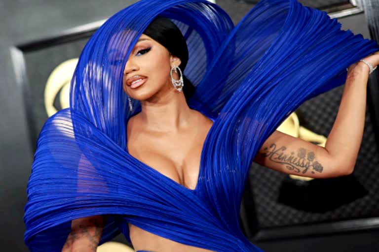 Grammys Awards 2023: Cardi B stuns in Indian designer Gaurav Gupta couture