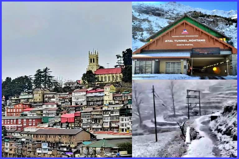 Snowfall in Himachal