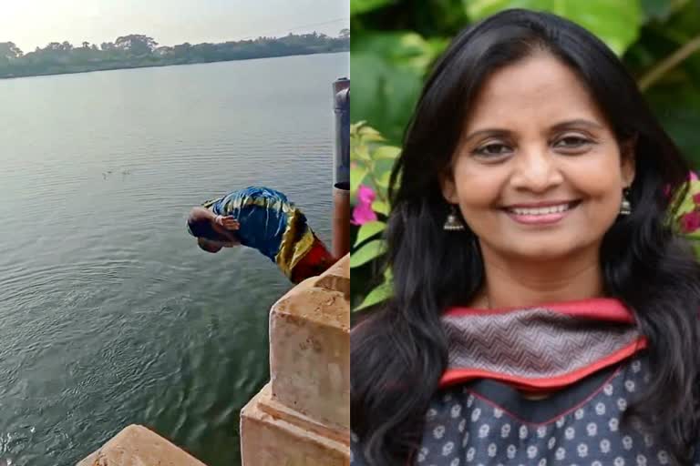 Supriya Sahu praised the bravery of the woman who jumped into the river