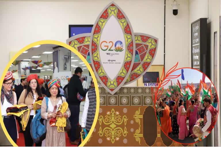 G20 Meeting 2023 in Kutch જી 20ના સભ્યોનું ભુજ એરપોર્ટ પર ઉષ્માભર્યું સ્વાગત, સફેદ રણમાં કચ્છી ભોજન આરોગશે