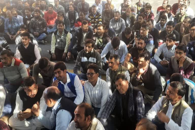 Dharna in Jaipur