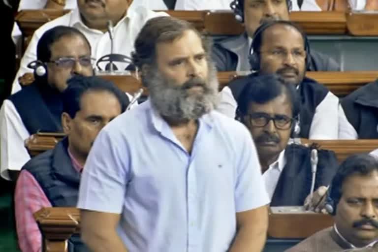 Rahul Gandhi sparks protest in Lok Sabha