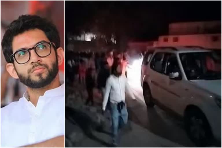 Stone Pelting Allegations on Aaditya Thackeray Convoy in Aurangabad