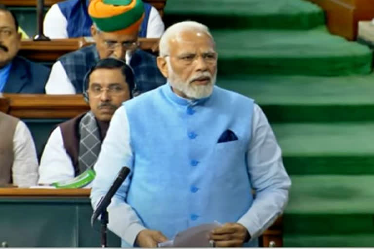 Live: PM Modi speaks in Lok Sabha