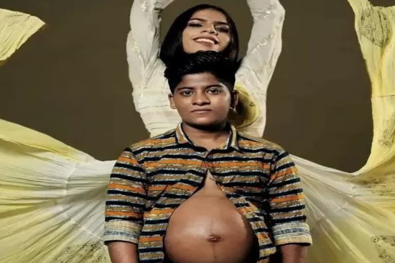 a Child is born by Transgender Couple for the first time in India