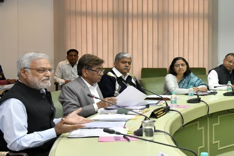 Speaker CP Joshi took meeting of officials