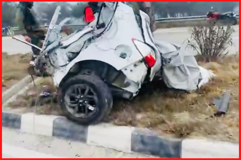 road accident near Dhanaula