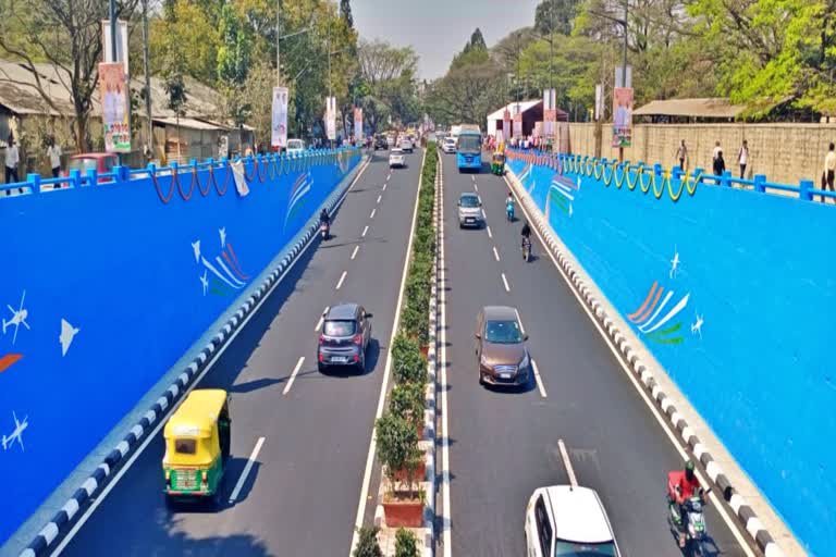 Underpass near Suranjan Das Junction