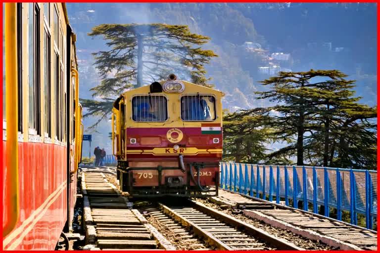 शिमला कालका रेल ट्रैक पर विस्टाडोम की चपेट में आने से एक व्यक्ति की मौत