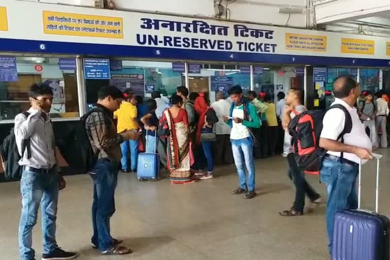 Railway reserved passenger ticket system