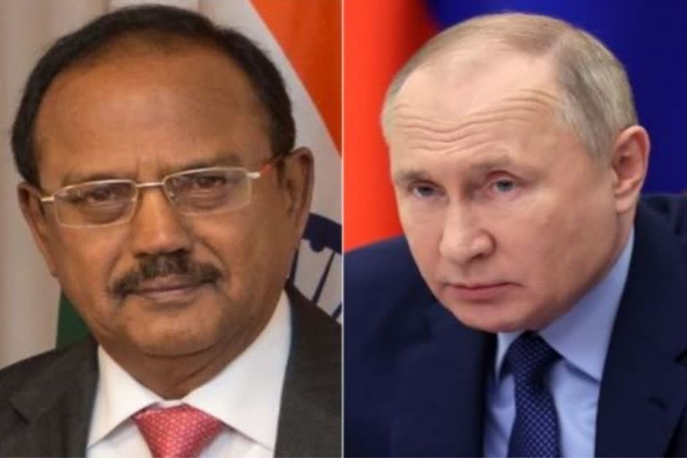 NSA Ajit Doval Calls On Russian President Putin