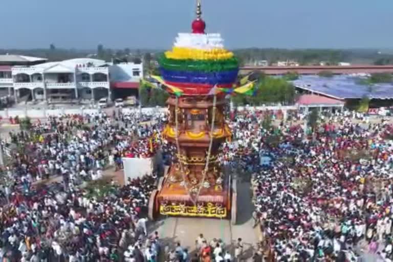 remote control chariot in valmiki math davanagere