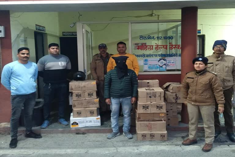 Liquor Recovered in Pithoragarh