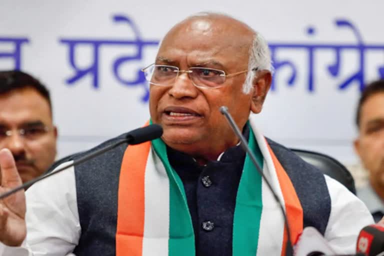 Congress Party National President Mallikarjun Kharge