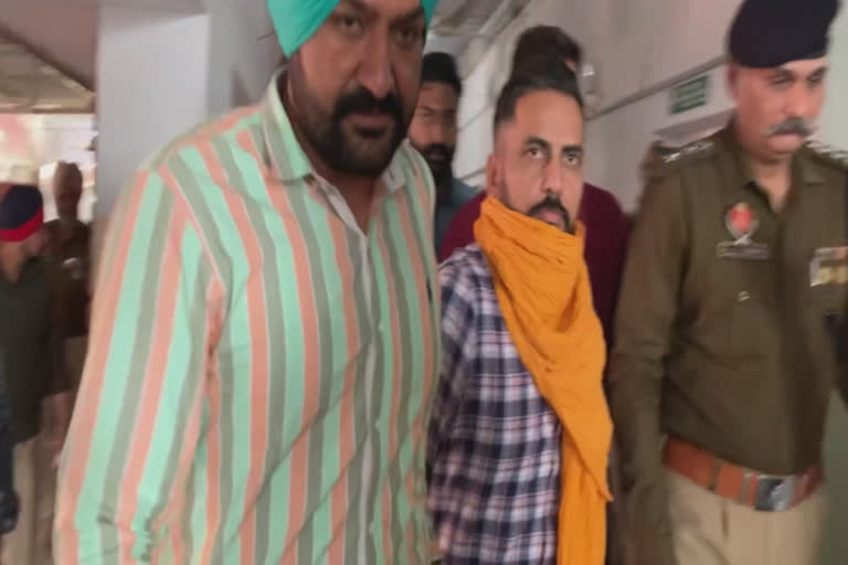 Gangster Sukhpreet Budha appeared in Moga court