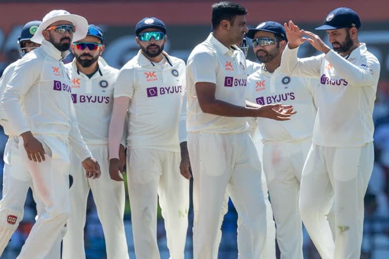 teamindia wont the test match