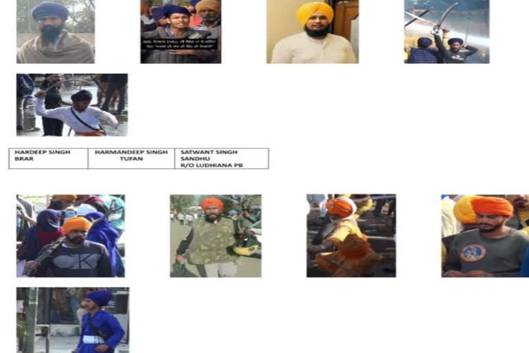 Chandigarh Police shared the pictures of the attackers