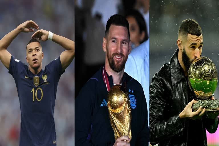 FIFA Best Men's Player Lionel Messi, Kylian Mbappe and Karim Benzema have been named as the finalists