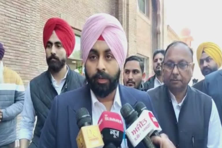 Punjab Education Minister Harjot Singh Bains reached Bathinda