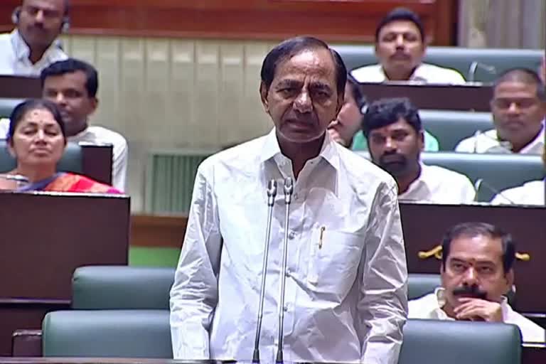 Telangana CM KCR  KCR Slams PM Modi  KCR Slams PM Modi on Adani Issue  Adani Issue  Telangana Chief Minister  K ChandraSekhar Rao  Prime Minister Modi  Adani issue in Parliament  സംസാരിക്കുന്നതിന് പകരം  അദാനി വിഷയത്തില്‍ പ്രധാനമന്ത്രിക്കെതിരെ  പ്രധാനമന്ത്രിക്കെതിരെ ആഞ്ഞടിച്ച് കെസിആര്‍  അദാനി ഗ്രൂപ്പിനെതിരെ ഹിന്‍ഡന്‍ബര്‍ഗ് റിസര്‍ച്ച്  അദാനി  കെസിആര്‍  തെലങ്കാന മുഖ്യമന്ത്രി  ചന്ദ്രശേഖര റാവു  പാര്‍ലമെന്‍റില്‍ പ്രധാനമന്ത്രി  പ്രധാനമന്ത്രി  ആളോഹരി വരുമാനം