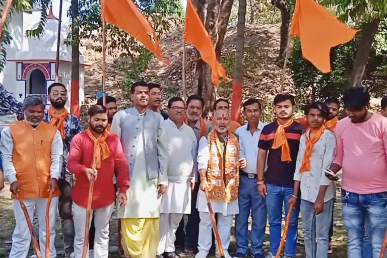 valentine day shiv sena dand pujan