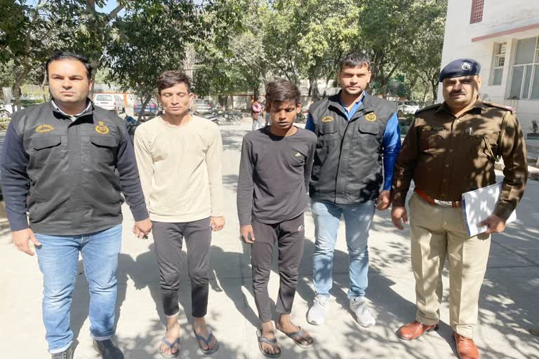 robbery case in faridabad