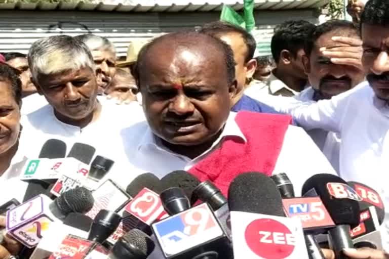 Former Chief Minister HD Kumaraswamy