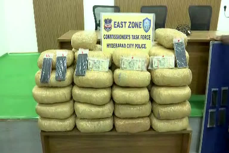 Huge Supply Of Drugs To Hyderabad