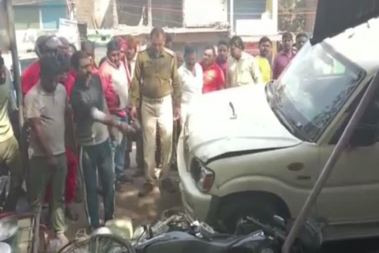 road accident in dhanbad