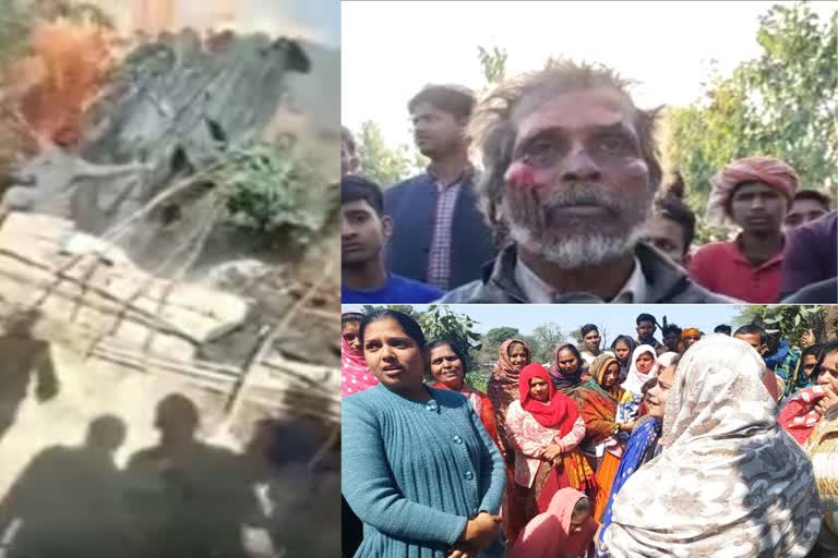 Kanpur Dehat में मां-बेटी की जलकर हुई मौत का देखें लाइव वीडियो