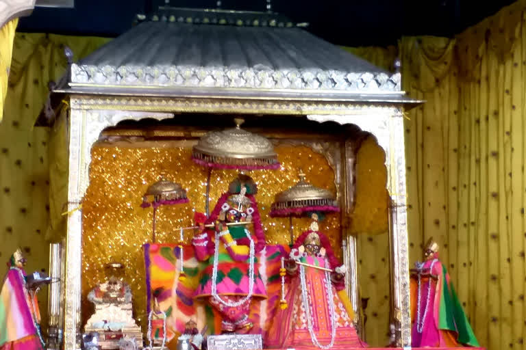 Fagotsav in Govind Dev Ji Mandir begins with Rachana Jhanki