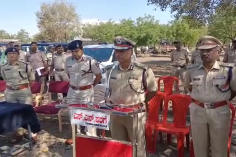 Route march led by ADGP Alok Kumar