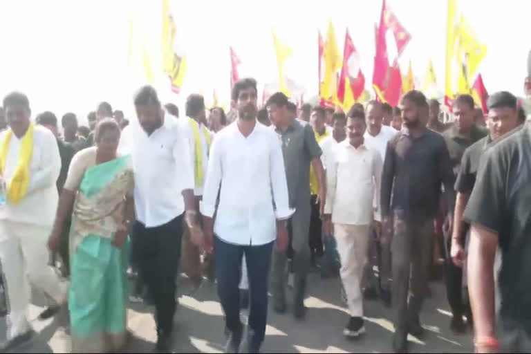 NARA LOKESH YUVAGALAM PADAYATRA