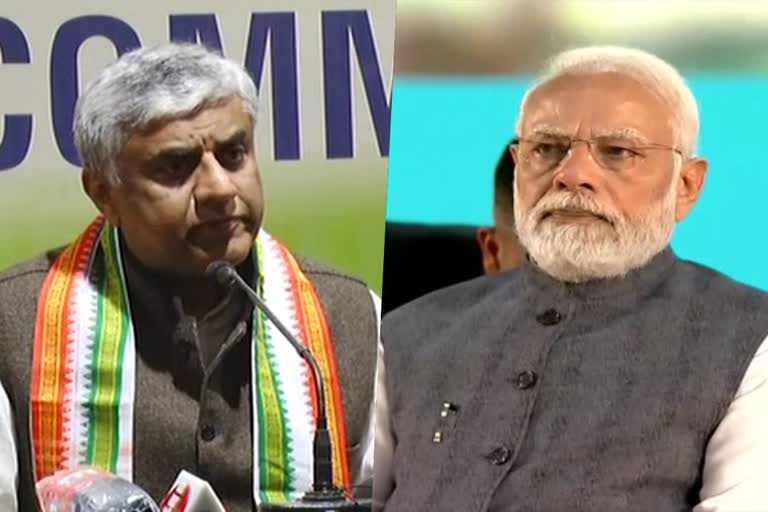 AICC Spokesman Rajeev Gowda  Rajeev Gowda against Modi Government  Rajeev Gowda on Adani Issue  Rajeev Gowda  Adani Issue  Congress Leader  Joint Parliamentary Committe Investigation  Joint Parliamentary Committe  മൃഗീയ ഭൂരിപക്ഷമുള്ള ബിജെപി  അദാനി വിഷയത്തില്‍ ജെപിസി അന്വേഷണം  അദാനി വിഷയത്തില്‍ ബിജെപി  രാജീവ് ഗൗഡ  പാര്‍ലമെന്‍റിന്‍റെ ഇരുസഭകള്‍  സംയുക്ത പാര്‍ലമെന്‍ററി സമിതി  എഐസിസി വക്താവ്  എഐസിസി  ഓള്‍ ഇന്ത്യ കോണ്‍ഗ്രസ് കമ്മിറ്റി  ജെപിസി  അദാനി  പ്രധാനമന്ത്രി നരേന്ദ്രമോദി  നരേന്ദ്രമോദി  മോദി  അദാനിയുടെ നിക്ഷേപം