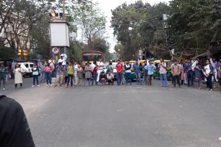 SFI Protest on TMC Attack