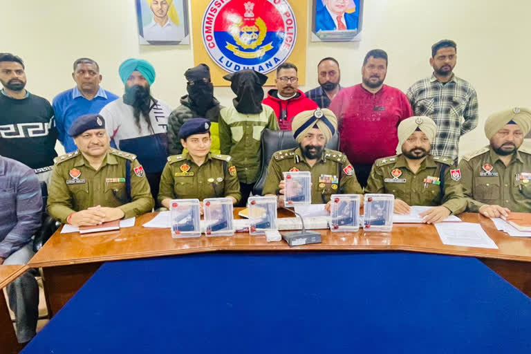 Ludhiana Police arrested two youths with 6 pistols and cartridges