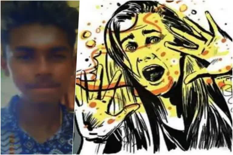 Garage Mechanic is arrested by Karnataka Police as he threw acid on a Minor College Student after she refused his love proposal