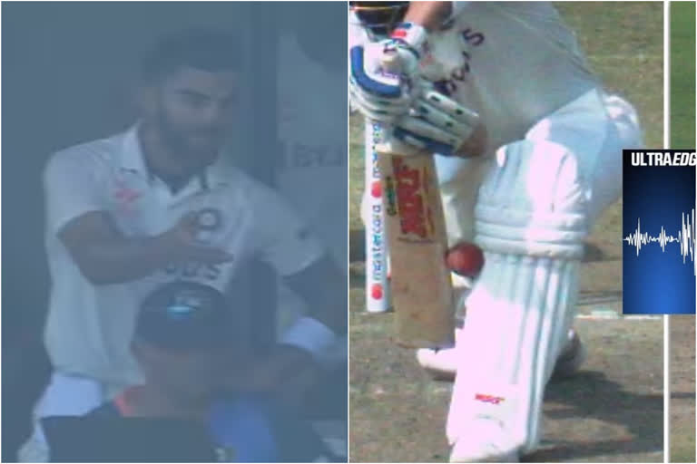 india vs australia  Virat Kohli falls to a controversial dismissal  Virat Kohli  Matthew Kuhnemann  വിരാട് കോലി  മാത്യു കുഹ്‌നെമാന്‍  ഇന്ത്യ vs ഓസ്‌ട്രേലിയ  കോലിയുടെ പുറത്താവലില്‍ വിവാദം  വസീം ജാഫര്‍  Wasim Jaffer  Wasim Jaffer on Virat Kohli dismissal